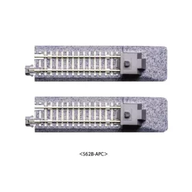   Kato 20-066 Unitrack egyenes sín ütközőbakkal, betonaljas ágyazatos, 62 mm - 2 db (N)