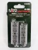 Kato 20-092 Unitrack egyenes sín, ágyazatos, 38 mm és 33 mm - 4-4 db (N)