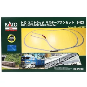   Kato 3-103 Unitrack World's Greatest Hobby Plan Set nagy sínkészlet (H0)