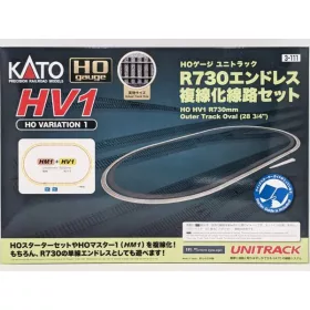  Kato 3-111 Unitrack HV1 kiegészítő sínkészlet - R730 második kör (H0)
