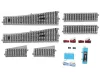 Kato 3-114 Unitrack HV4 Electric 867mm Radius Crossover Expansion Set - kitérő sínkészlet vezérléssel (H0)