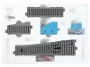 Kato 3-114 Unitrack HV4 Electric 867mm Radius Crossover Expansion Set - kitérő sínkészlet vezérléssel (H0)