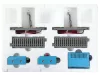 Kato 3-131 Unitrack HV21 fényjelzők automata szakaszvezérléssel (H0)