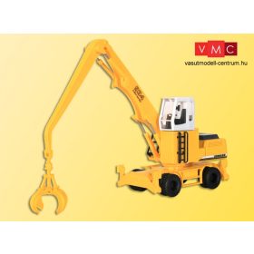 Kibri 11282 Liebherr 934 gumikerekes markológép, magasfülkés kivitel, ócskavas markolóval
