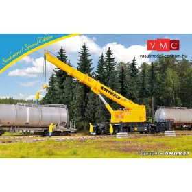   Kibri 12502 Gottwald GS100.06T vasúti teleszkópos daru (H0)