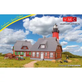 Kibri 12506 Nádtetős favázas ház - Heike (H0)