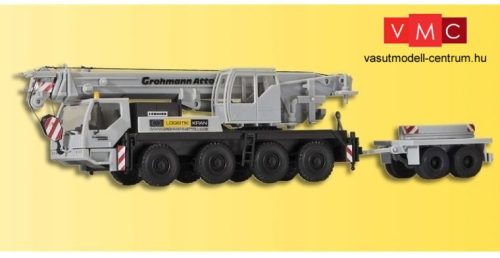 Kibri 13037 Liebherr LTM 1050/4 autódaru, ballasztszállító utánfutóval (H0)