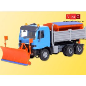 Kibri 15006 Mercedes-Benz Actros billencs, útszóró adapterrel és hóekével (H0)