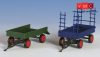 Kibri 15702 Mezőgazdasági pótkocsik (2 db), FENDT (H0)