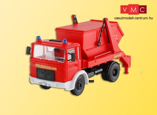 Kibri 18201 MAN tűzoltósági konténerszállító teherautó (H0)