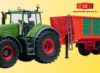 Kibri 22278 Fendt Vario 936 traktor Kemper UniTrans 1800 tip. Adapterrel - Kész modell (H0)