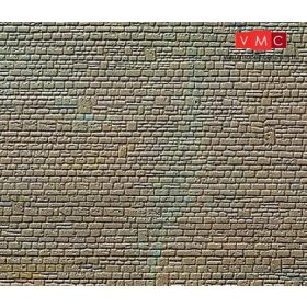 Kibri 36912 Dekorlap, kőfal, szabálytalan sorban (N,Z)