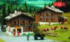 Kibri 37030 Alpesi lakóházak (2 db), Sertig (N)
