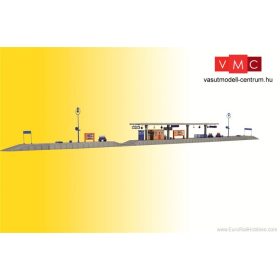 Kibri 37503 Állomási fedett peron, Freiberg (N)