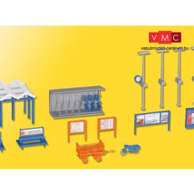 Kibri 38108 Vasútállomási kiegészítők (H0)