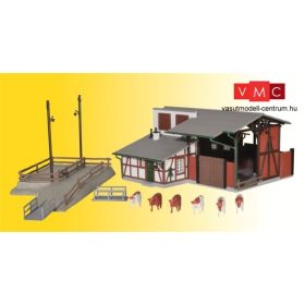 Kibri 39096 Szarvasmarha kereskedés istállóval (H0)