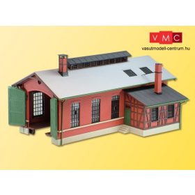 Kibri 39436 Fűtőház, egyállásos, Eschbronn (H0)