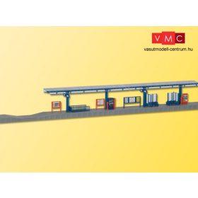 Kibri 39556 Állomási fedett peron üvegtetővel, Sulzberg (H0)