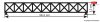 Kibri 39702 Egyvágányos acélbordás híd (H0)