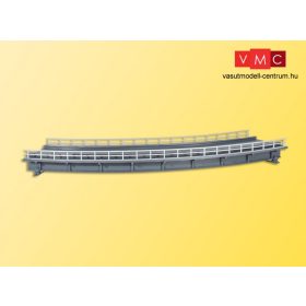 Kibri 39706 Egyvágányos acélgerendás íves híd, R357-360 45° (H0)