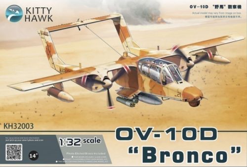 Kitty Hawk Model 32003 OV-10D Bronco (1/32) Harci repülőgép makettek