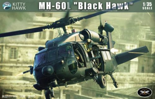 Kitty Hawk Model 50005 Sikorsky MH-60L Black Hawk (1/35) Harci Helikopter makettek