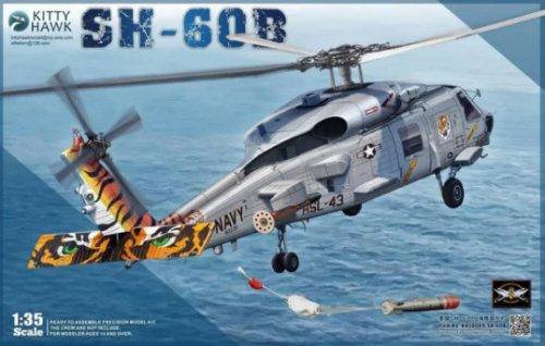 Kitty Hawk Model 50009 SH-60B Seahawk (1/35) Harci Helikopter makettek