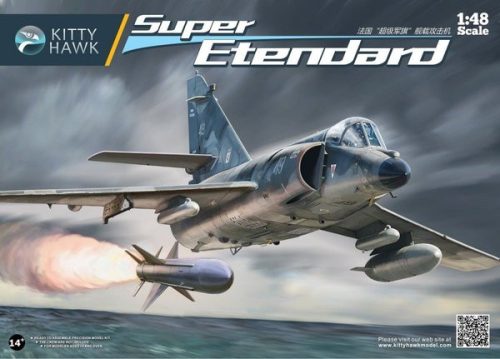 Kitty Hawk Model 80138 Super Etendard (1/48) Harci repülőgép makettek