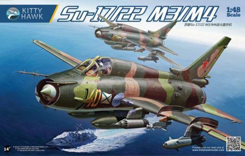 Kitty Hawk Model 80144 Sukhoi SU-17 M3/M4 Fitter (1/48) Harci repülőgép makettek