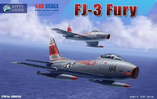 Kitty Hawk Model 80156 FJ-3 Fury (1/48) Harci repülőgép makettek