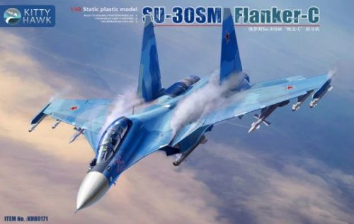 Kitty Hawk Model 80171 Su-30SM Flanker-H (1/48) Harci repülőgép makettek