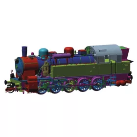 Kuehn 31920 Gőzmozdony BR 94.5, DR (E4) (TT)