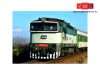 Kuehn 33310 Dízelmozdony Rh 750, CD, zöld (E5) (TT)
