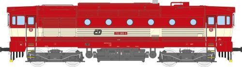 Kuehn 33360 Dízelmozdony Rh 753, piros/elefántcsont, CD (E5) (TT)