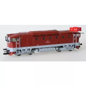   Kuehn 33382 Dízelmozdony T478.3001 piros, szürke alvázzal, CSD (E4) (TT)