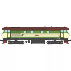   Kuehn 33418 Dízelmozdony Rh 749, zöld/bézs, CD (E4-5) (TT)