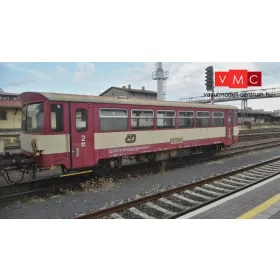   Kuehn 33762 Dízel motorvonat BR 810 (ex. M152.0) betétkocsi, csontszín/piros, CD (E5) (TT)