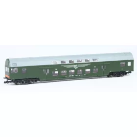   Kuehn 41110 Emeletes vezérlőkocsi, DBmq, zöld, DR (E4) (TT)
