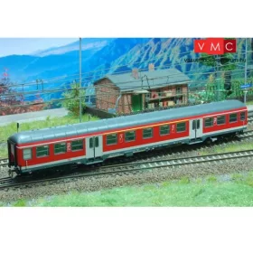   Kuehn 41322 Személykocsi (Silberling), négytengelyes 1/2.osztály, DB-AG Regio, közlekedésvörös (E5) (TT)