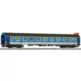   Kuehn 41810 Személykocsi, négytengelyes Y-sorozat, kék/fehér 1. osztály, CD (E5) (TT)