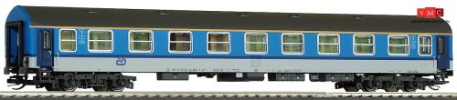 Kuehn 41810 Személykocsi, négytengelyes Y-sorozat, kék/fehér 1. osztály, CD (E5) (TT)