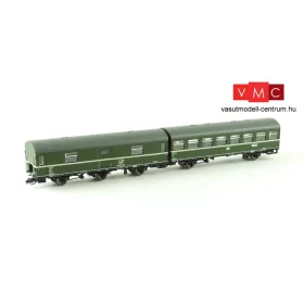   Kuehn 42314 Személykocsi-pár, három és kéttengelyes Reko-wagen, posta / 2. osztály, DR (E3) (TT)