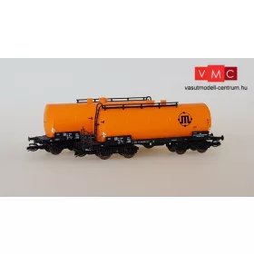   Kuehn 51514 Tartálykocsi-pár, négytengelyes Uerdingen típus, narancs, PCK, DR (E4) (TT)