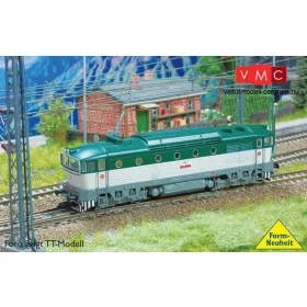 Kuehn 95114 Dízelmozdony T478.3, zöld, CSD (E4) (N)