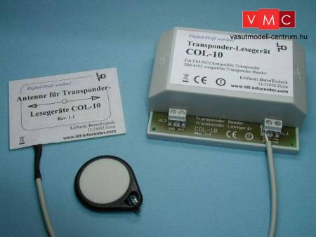 LDT 070053 COL-10-G as finished module in a case: Transponder reader for TD-88 and INTER-10.