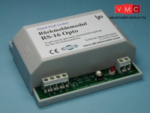 LDT 310201 RS-16-O-B as kit: 16-fold feedback module with galvanic separated opto isolated inpu