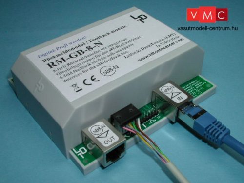 LDT 320103 RM-GB-8-N-G as finished module in a case: 8-fold feedback module with integrated occ