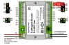 LDT 511012 LS-DEC-OEBB-F as finished module: 4-fold light signal decoder for 4 LED equipped ÖB