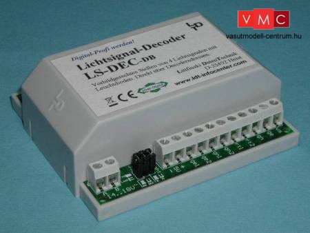 LDT 512012 LS-DEC-DB-F as finished module: 4-fold light signal decoder for 4 LED equipped DB an