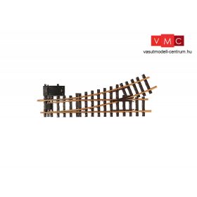 LGB 16150 Elektromos balos váltó, 440 mm, R3, 22.5° (G)